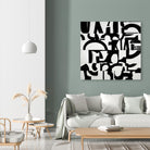 Prosperous Element by Randy Hibberd on GIANT ART - white abstract