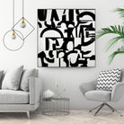 Prosperous Element by Randy Hibberd on GIANT ART - white abstract