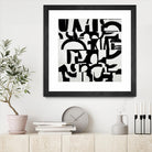 Prosperous Element by Randy Hibberd on GIANT ART - white abstract