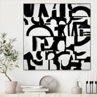 Prosperous Element by Randy Hibberd on GIANT ART - white abstract