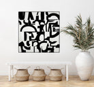 Prosperous Element by Randy Hibberd on GIANT ART - white abstract