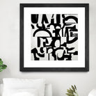 Prosperous Element by Randy Hibberd on GIANT ART - white abstract