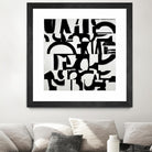 Prosperous Element by Randy Hibberd on GIANT ART - white abstract