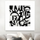 Prosperous Element by Randy Hibberd on GIANT ART - white abstract