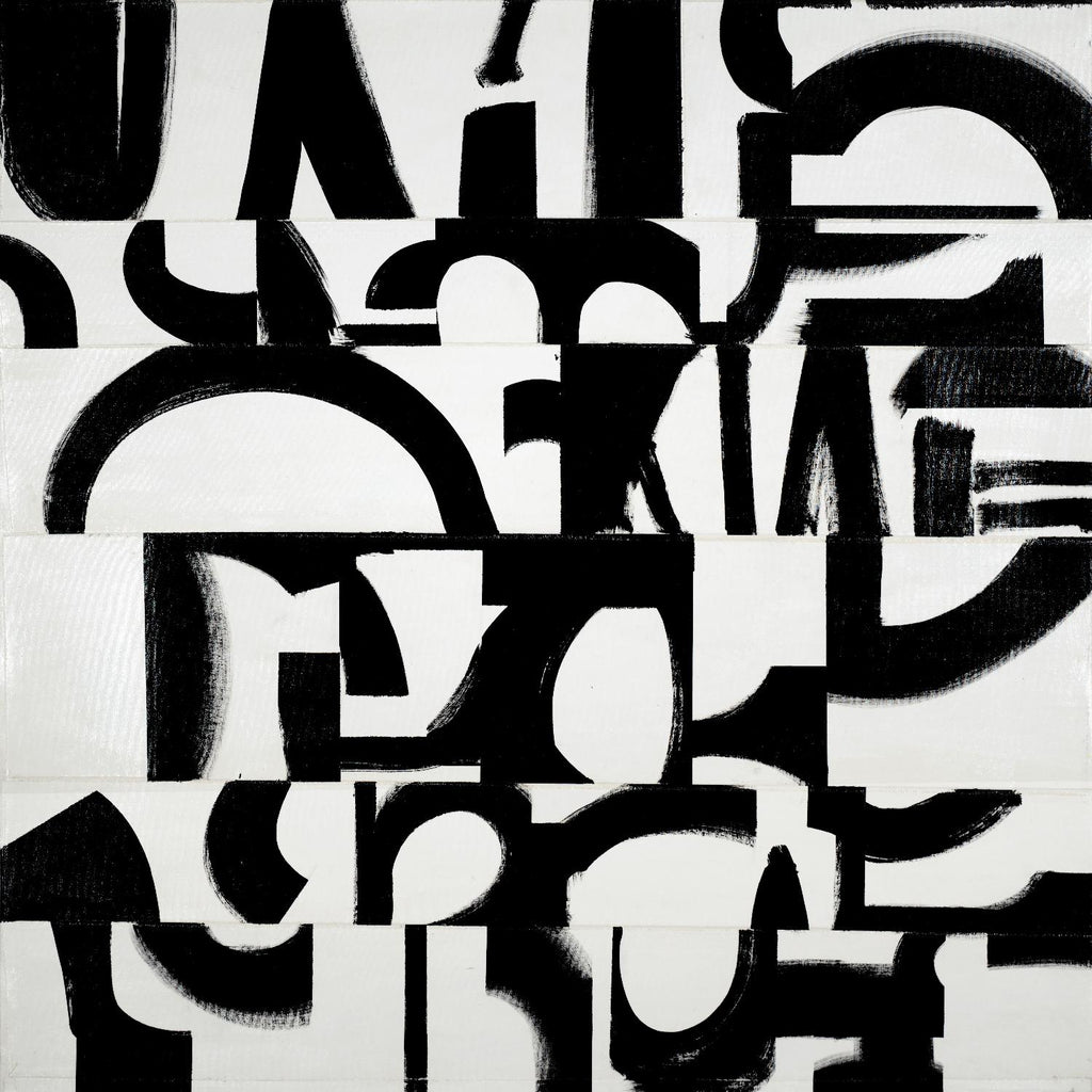 Prosperous Element de Randy Hibberd sur GIANT ART - abstrait blanc