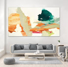 Warm Waves by Randy Hibberd on GIANT ART - turquoise abstract