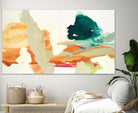 Warm Waves by Randy Hibberd on GIANT ART - turquoise abstract