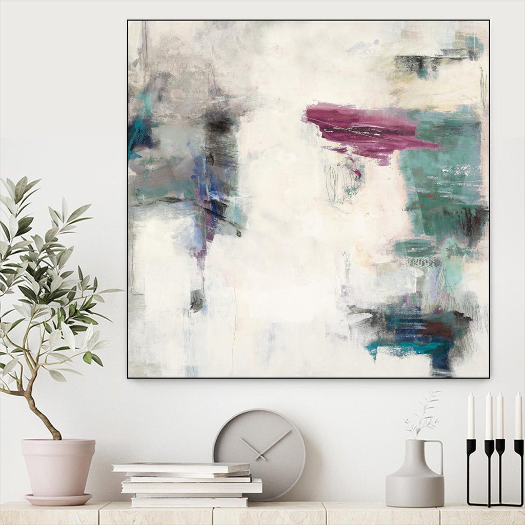 Best Promise by Randy Hibberd on GIANT ART - turquoise abstract