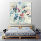 New Beginnings by Randy Hibberd on GIANT ART - blues abstract