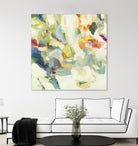 Organic Building Blocks by Randy Hibberd on GIANT ART - greens abstract, organic shapes