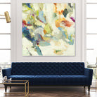 Organic Building Blocks by Randy Hibberd on GIANT ART - greens abstract, organic shapes