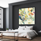 Organic Building Blocks by Randy Hibberd on GIANT ART - greens abstract, organic shapes