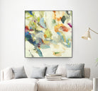 Organic Building Blocks by Randy Hibberd on GIANT ART - greens abstract, organic shapes