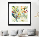 Organic Building Blocks by Randy Hibberd on GIANT ART - greens abstract, organic shapes