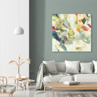 Organic Building Blocks by Randy Hibberd on GIANT ART - greens abstract, organic shapes