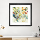 Organic Building Blocks by Randy Hibberd on GIANT ART - greens abstract, organic shapes