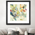 Organic Building Blocks by Randy Hibberd on GIANT ART - greens abstract, organic shapes