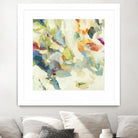 Organic Building Blocks by Randy Hibberd on GIANT ART - greens abstract, organic shapes