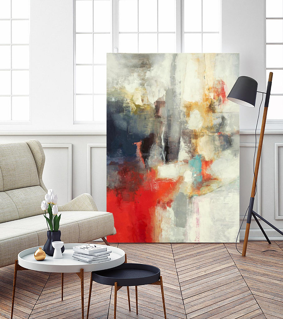 View Point by Randy Hibberd on GIANT ART - reds abstract red