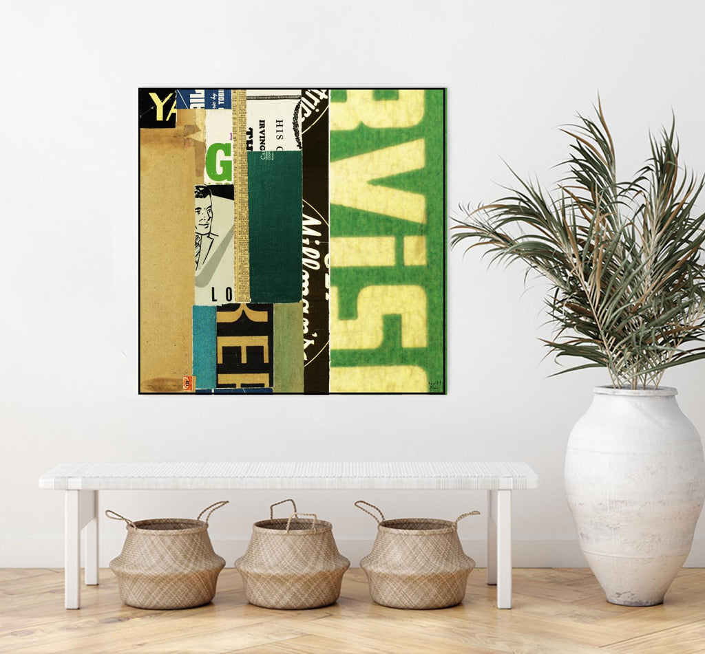 Emerge IV de Kelsey Hochstatter sur GIANT ART - art contemporain vert