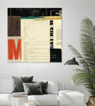 Emerge VI by Kelsey Hochstatter on GIANT ART - orange contemporary