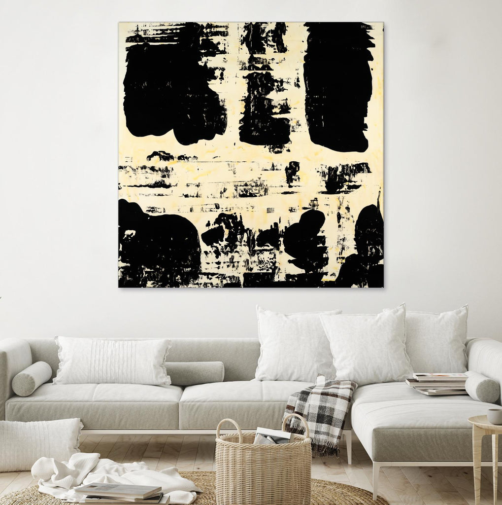 Canary Velocity by Jeff Iorillo on GIANT ART - black abstract