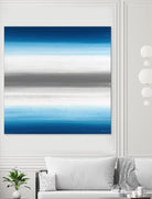 Blue Gradients by Jeff Iorillo on GIANT ART - white abstract