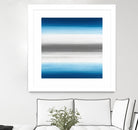 Blue Gradients by Jeff Iorillo on GIANT ART - white abstract