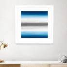 Blue Gradients by Jeff Iorillo on GIANT ART - white abstract