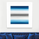 Blue Gradients by Jeff Iorillo on GIANT ART - white abstract
