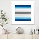 Blue Gradients by Jeff Iorillo on GIANT ART - white abstract