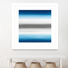 Blue Gradients by Jeff Iorillo on GIANT ART - white abstract