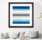 Blue Gradients by Jeff Iorillo on GIANT ART - white abstract