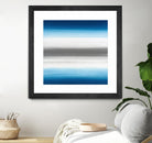 Blue Gradients by Jeff Iorillo on GIANT ART - white abstract