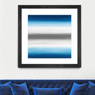 Blue Gradients by Jeff Iorillo on GIANT ART - white abstract