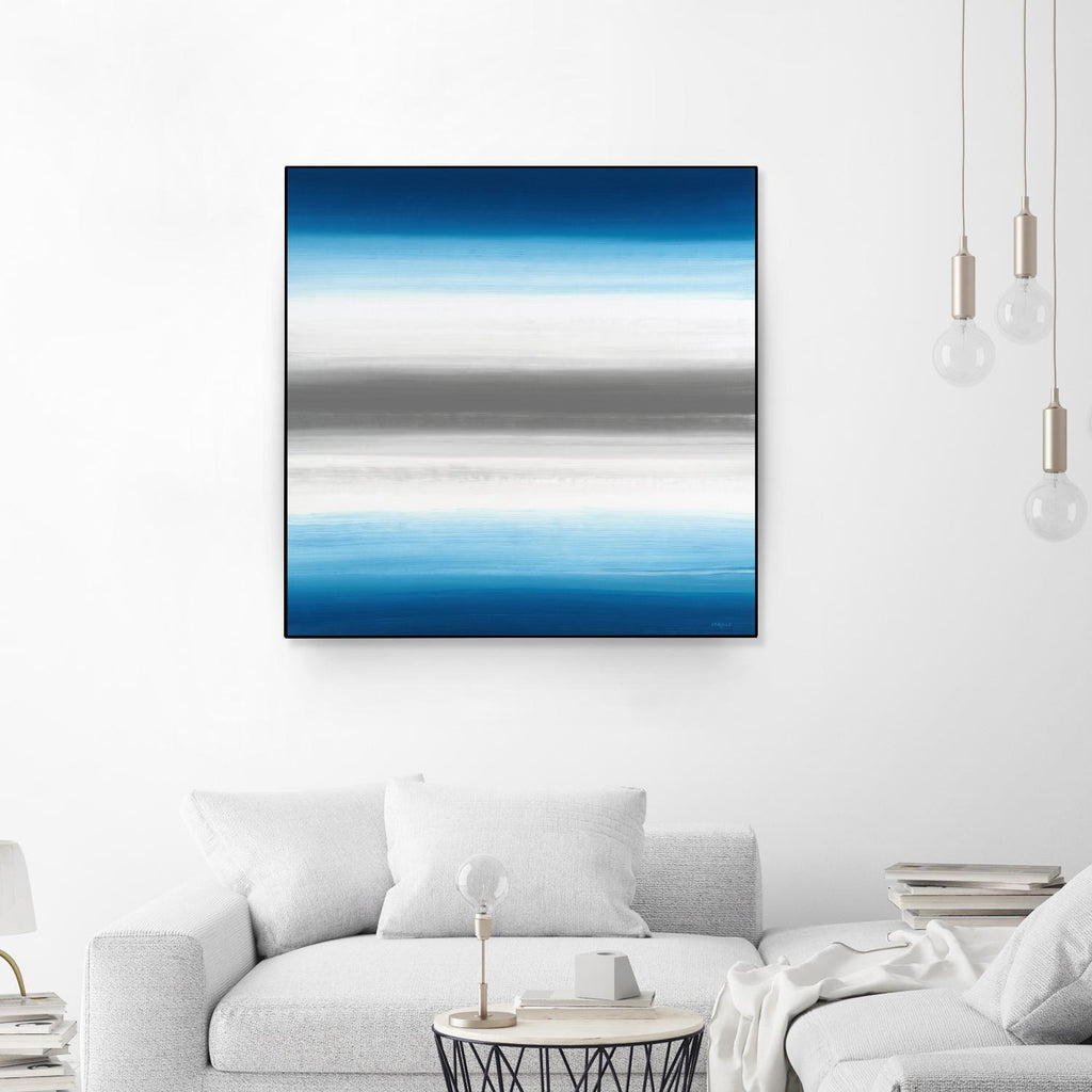 Blue Gradients by Jeff Iorillo on GIANT ART - white abstract