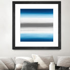 Blue Gradients by Jeff Iorillo on GIANT ART - white abstract