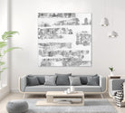 Grey Levels by Jeff Iorillo on GIANT ART - white abstract