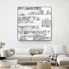 Grey Levels by Jeff Iorillo on GIANT ART - white abstract