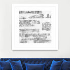 Grey Levels by Jeff Iorillo on GIANT ART - white abstract