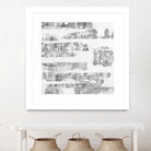 Grey Levels by Jeff Iorillo on GIANT ART - white abstract