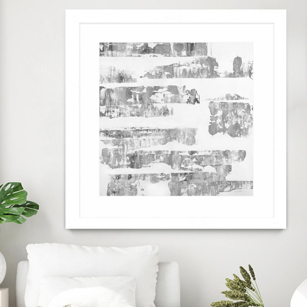 Grey Levels by Jeff Iorillo on GIANT ART - white abstract