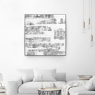 Grey Levels by Jeff Iorillo on GIANT ART - white abstract