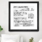 Grey Levels by Jeff Iorillo on GIANT ART - white abstract