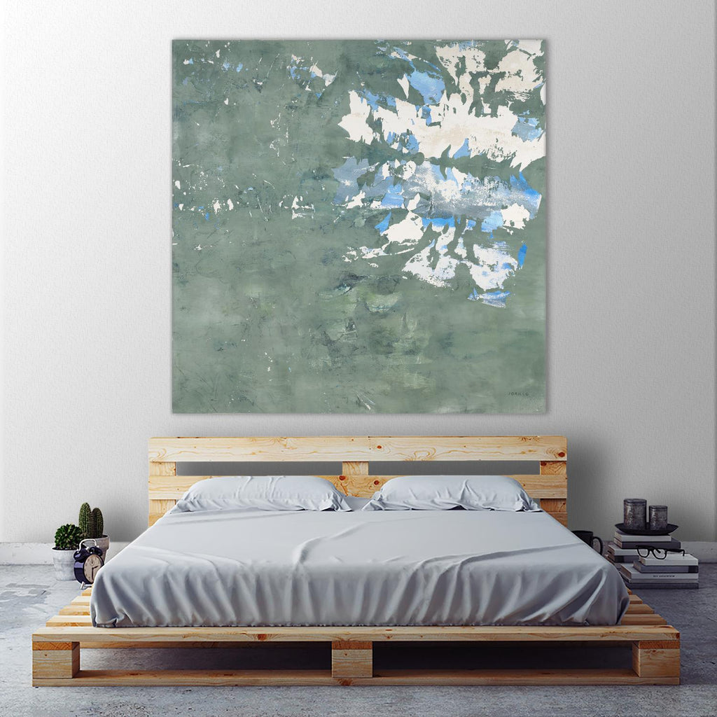 Lakeshore by Jeff Iorillo on GIANT ART - blue abstract