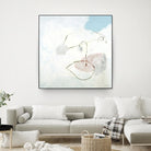 Sweet Solitude by Jeff Iorillo on GIANT ART - blue abstract