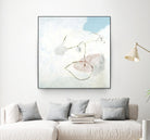 Sweet Solitude by Jeff Iorillo on GIANT ART - blue abstract