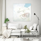 Sweet Solitude by Jeff Iorillo on GIANT ART - blue abstract