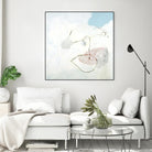 Sweet Solitude by Jeff Iorillo on GIANT ART - blue abstract