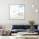 Sweet Solitude by Jeff Iorillo on GIANT ART - blue abstract